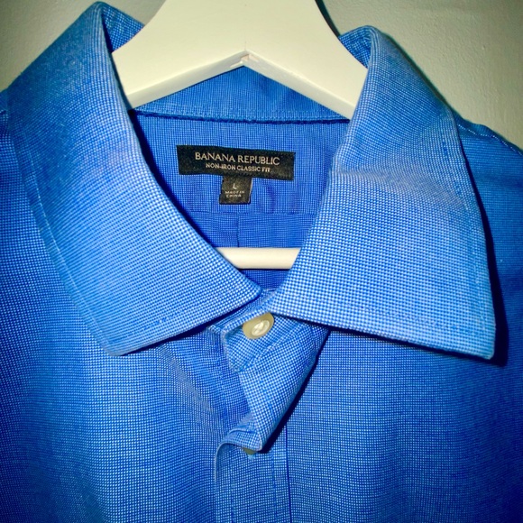 Banana Republic CLASSIC FIT NON-IRON SHIRT - Picture 1 of 5